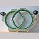 Takahashi tube rings, 179mm diameter, for the TOA-150B optical tube