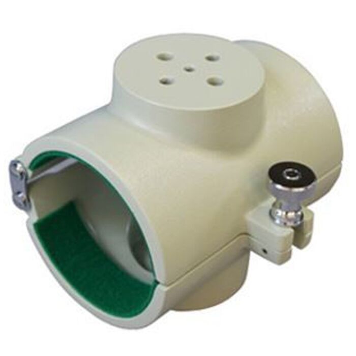 Takahashi long clamshell tube holder for FC-100DF, FC-100DL and FC-100DC refractors for mounting to a Takahashi equatorial mount