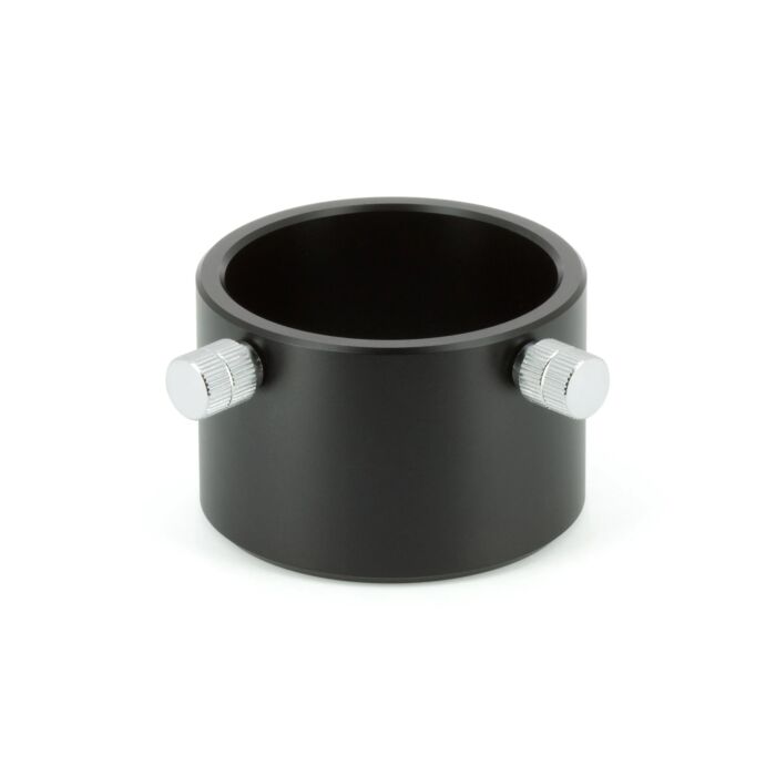 Takahashi Extender-Q 2 inch adapter in black anodized aluminum for fitting 2 inch diagonals and eyepieces to the Extender-Q visual section