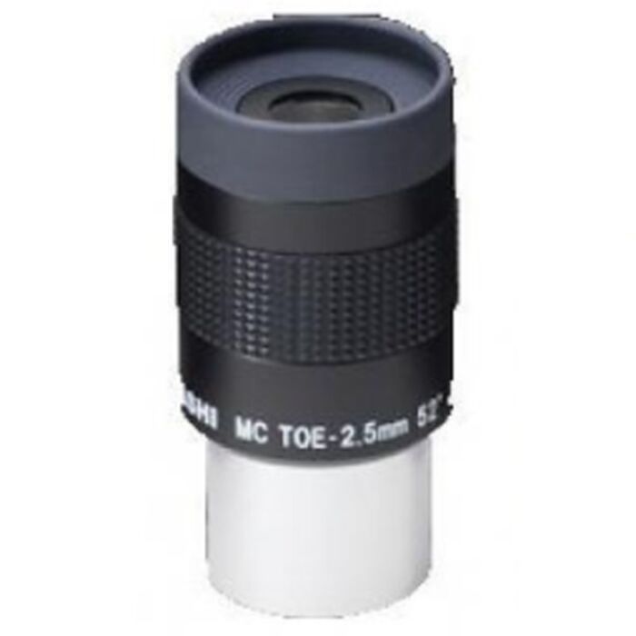 Takahashi TOE 2.5mm 1.25-inch eyepiece with 52 degree apparent field for high-power planetary, lunar and double star observing