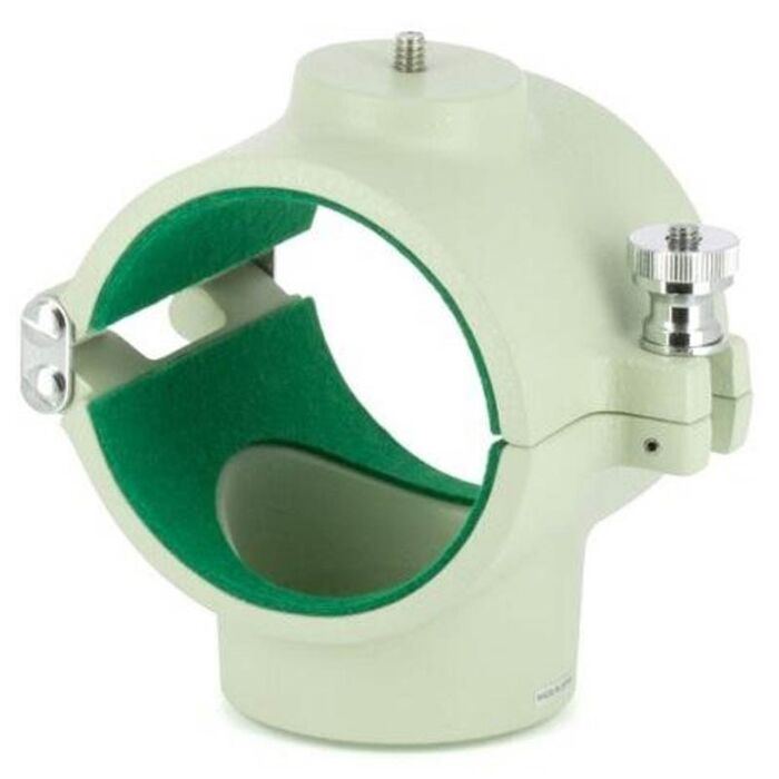 Takahashi felt-lined tube holder for the FS-60Q refractor for mounting to a Takahashi equatorial mount