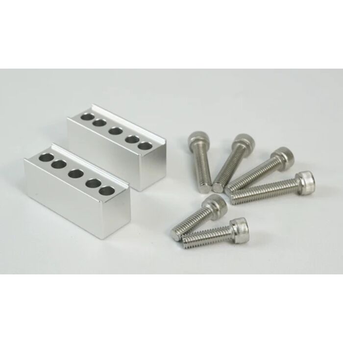 Takahashi KB Spacer 45B set of two 19mm spacer blocks for raising 80WB and 95WB telescope tube bands off the dovetail