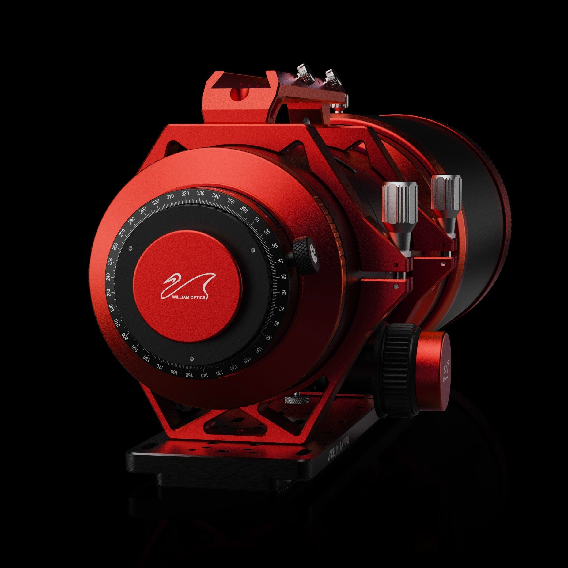 William Optics Ultra-Cat 131 front element view for large-format astrophotography