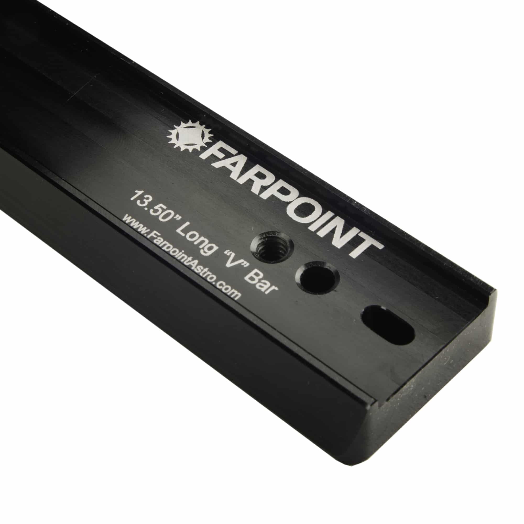 Farpoint Farpoint Vixen Dovetail Plate - Meade 8 Inch SCT — Farpoint Vixen dovetail plate for Meade 8-inch SCT, close-up detail