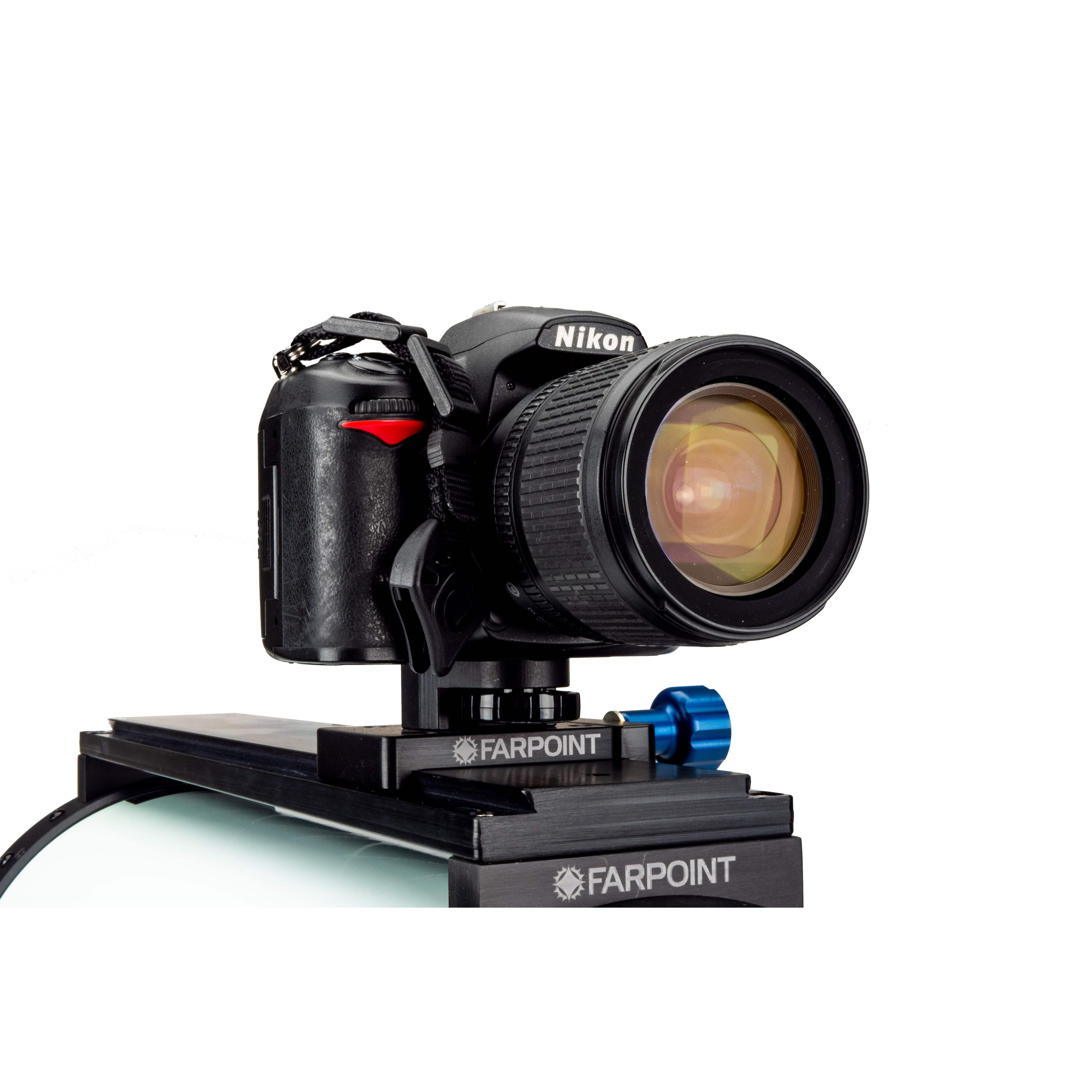 Farpoint Farpoint Dovetail Plate - Celestron 8 Inch RASA — Farpoint dovetail plate for Celestron 8 inch RASA shown with camera attached, view 8 of 9
