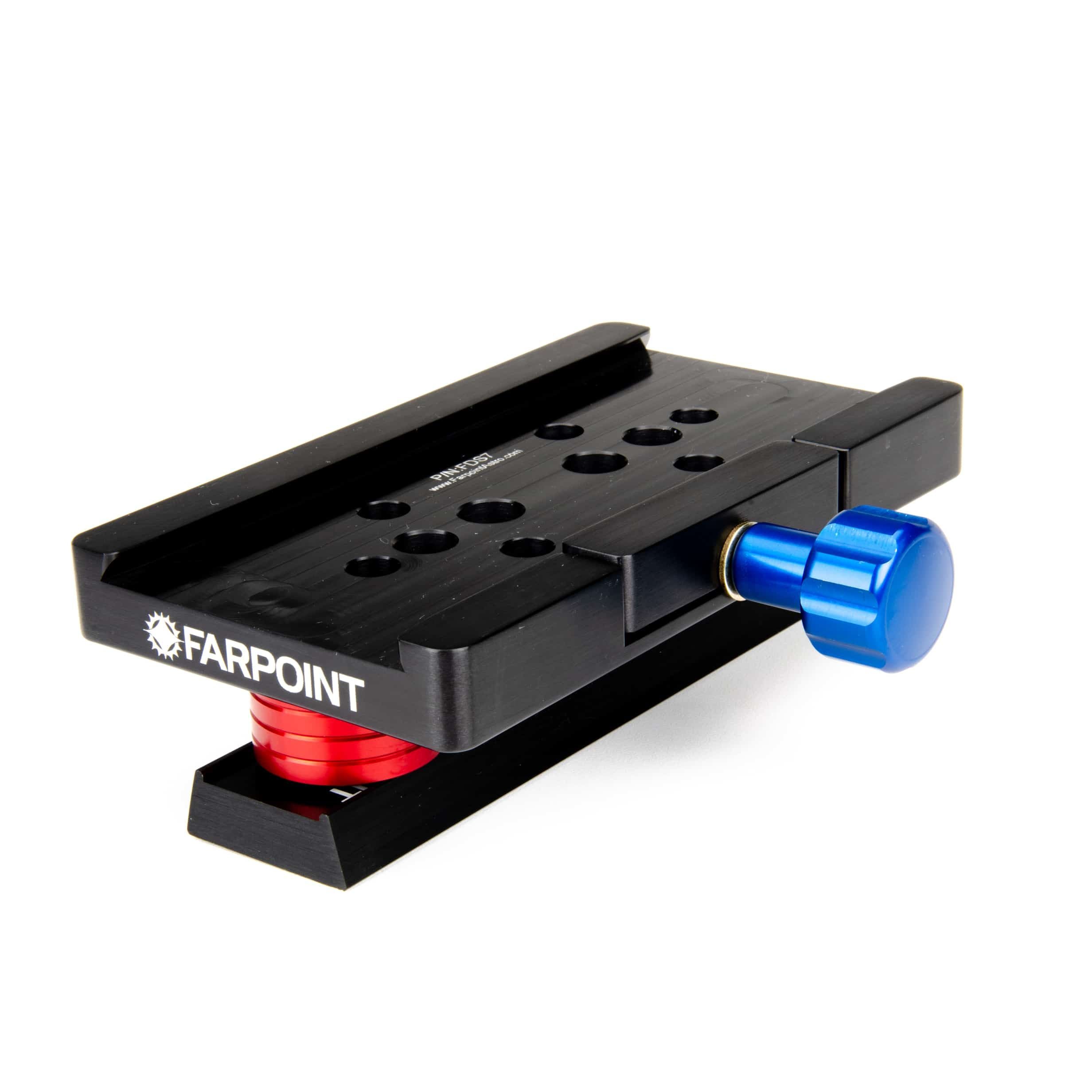 Farpoint Farpoint D-to-V Dovetail Adapter Assembly, Tall (Losmandy to Vixen) — Losmandy-style telescope dovetail adapter, main product view