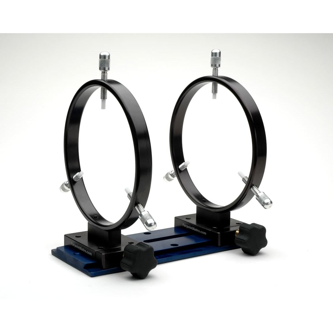 Farpoint Farpoint 160mm D Style Dovetail Rings — Losmandy-style telescope guide scope rings, main product view