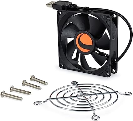 USB cooling fan for dobsonian telescopes.