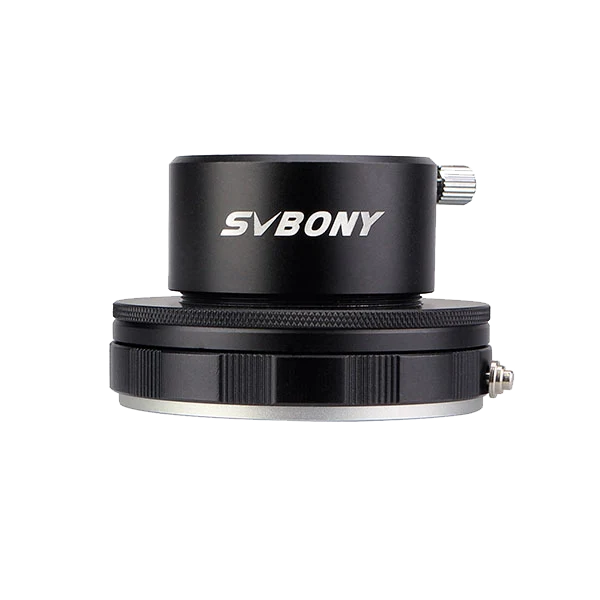 SVBONY SV149 Canon EF/EF-S lens to 1.25 inch adapter for astronomy cameras and eyepieces in wide-field astrophotography