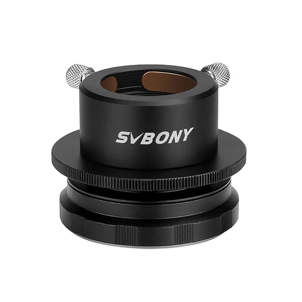 SVBONY SV149 Nikon AF lens to 1.25 inch adapter for astronomy cameras and eyepieces in wide-field astrophotography