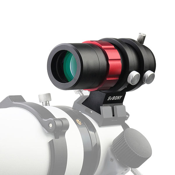 SVBONY SV165 30mm f/4 mini guide scope with ring bracket and dovetail for autoguiding