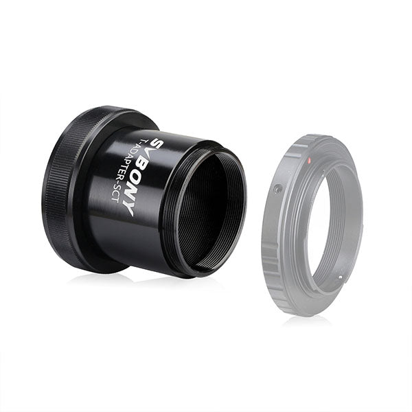 SVBONY SV167 SCT 2 inch-24 to M42 camera adapter for prime focus astrophotography