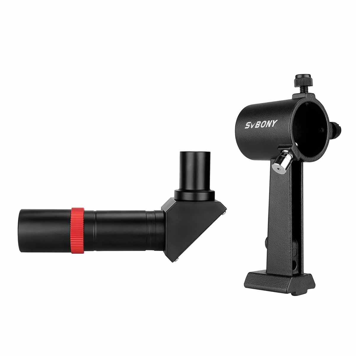 SVBONY SV182 6x30 right-angle correct-image finder scope with bracket for telescope aiming and star hopping