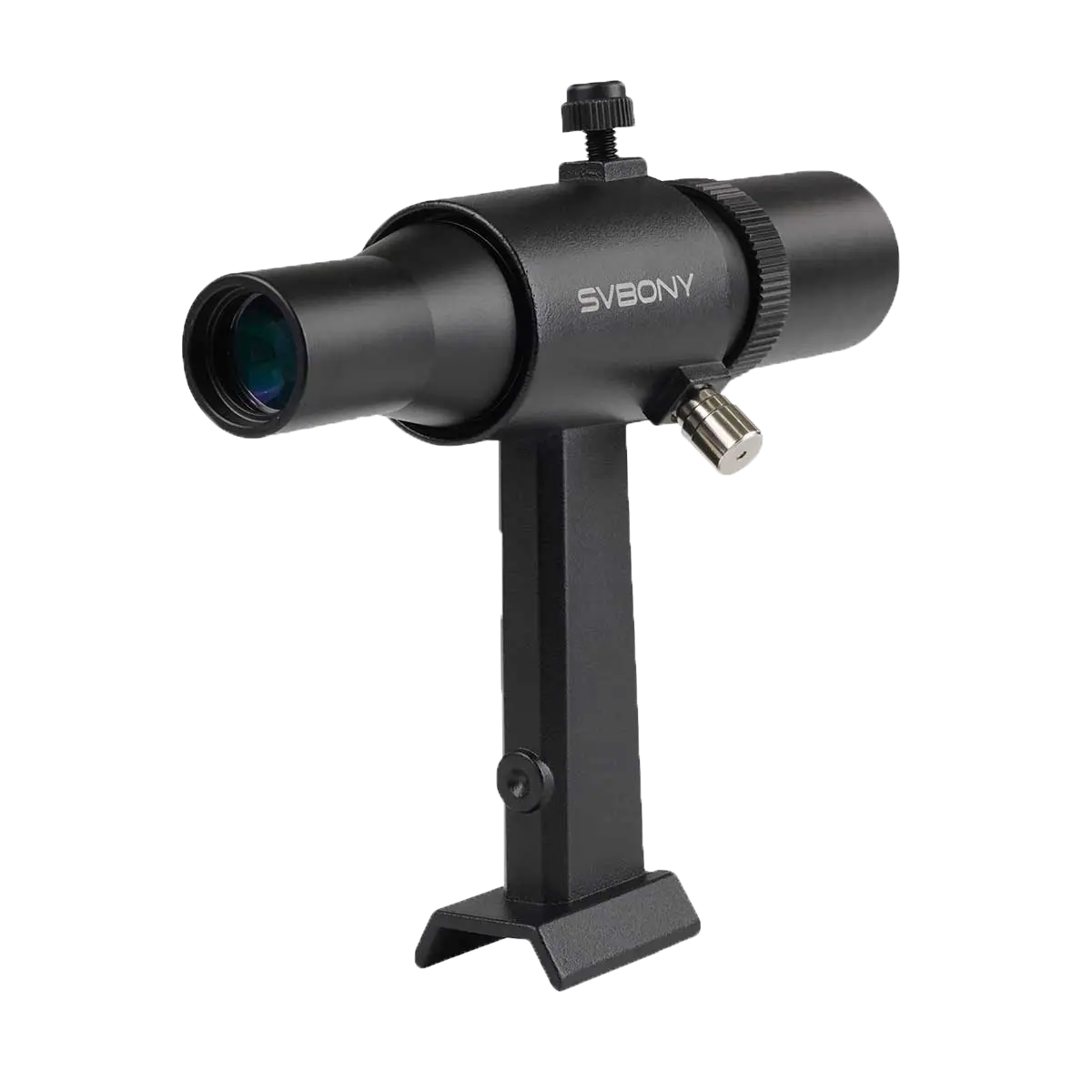 SVBONY SV182 6x30 straight-through correct-image finder scope with bracket for telescope alignment and star hopping