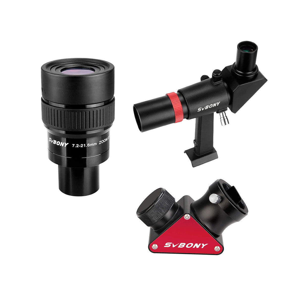 SVBONY SV191 7.2-21.6mm 1.25 inch zoom eyepiece for lunar and planetary observing