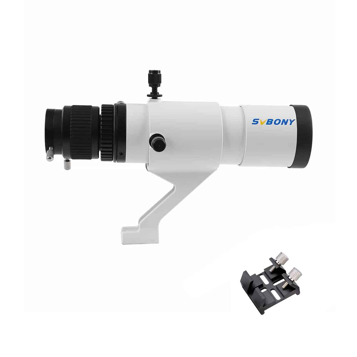 SVBONY SV198 50mm f/4.1 mini guide scope with dual helical focuser for autoguiding astrophotography
