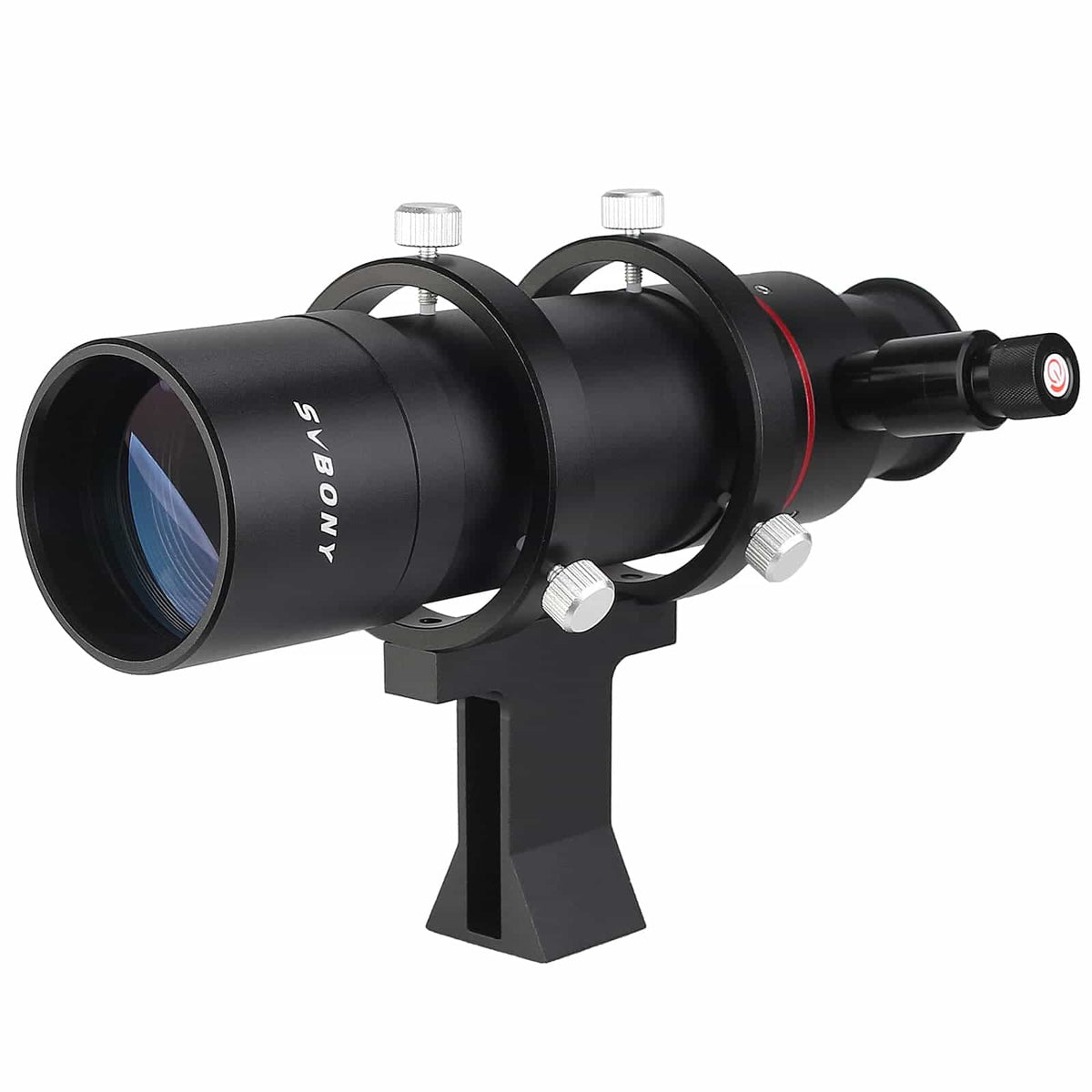 SVBONY SV208 8x50 correct-image illuminated finder scope for telescope alignment and star hopping