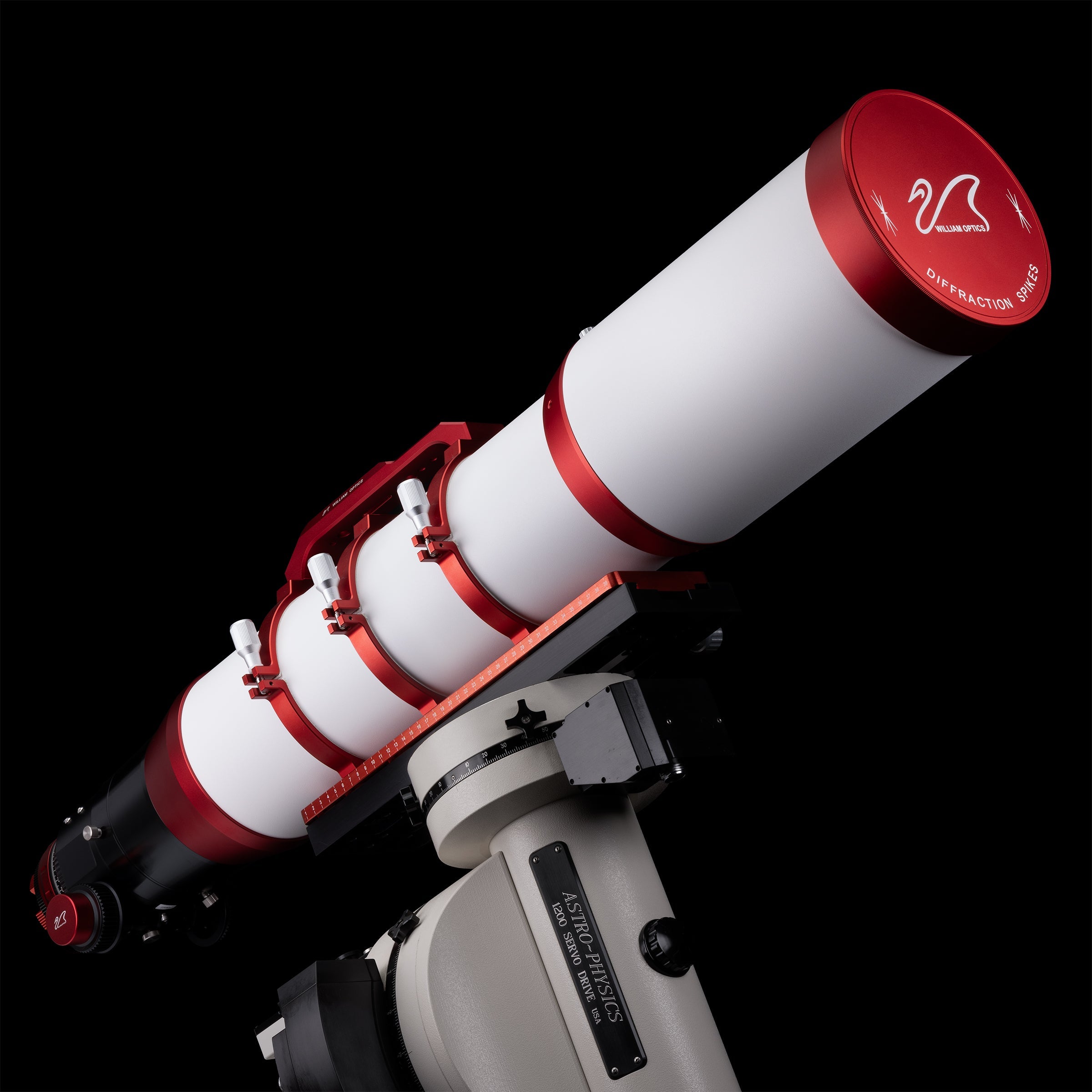 William Optics Fluorostar 156 red 156mm f/7.8 triplet APO refractor for visual observing and astrophotography
