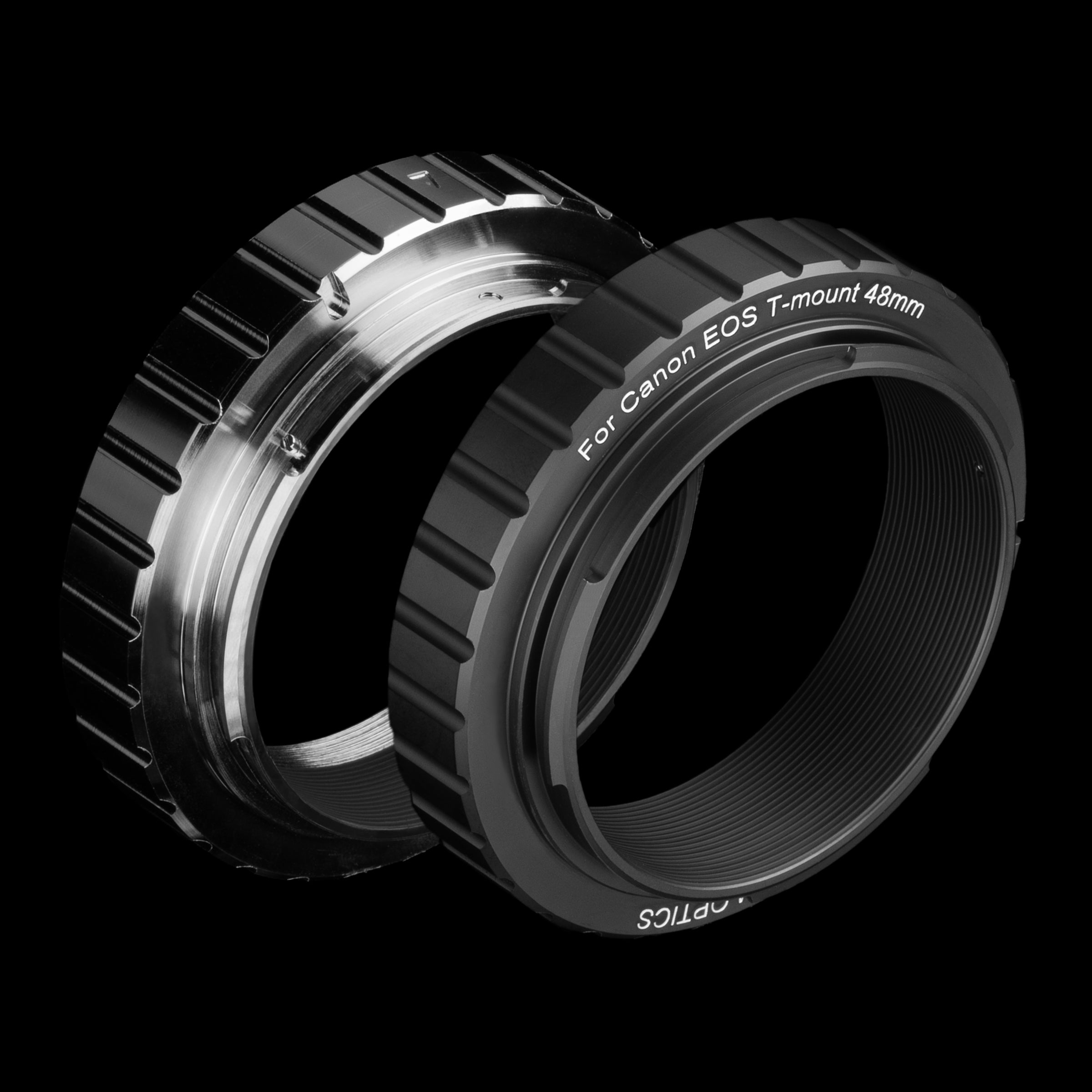 William Optics M48 T-Mount for Canon EOS DSLR camera adapter front view