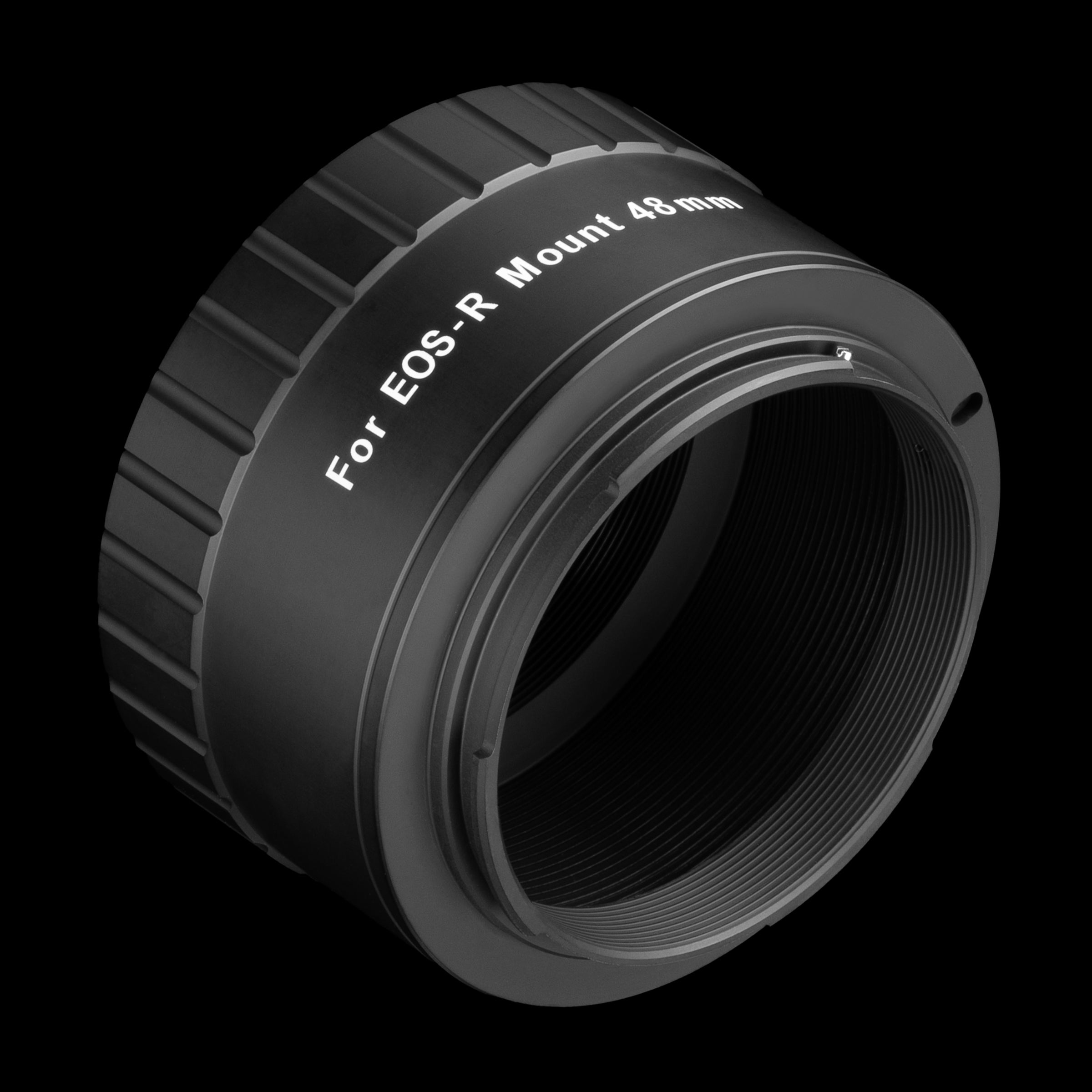 William Optics M48 T-Mount for Canon EOS R mirrorless camera adapter front view