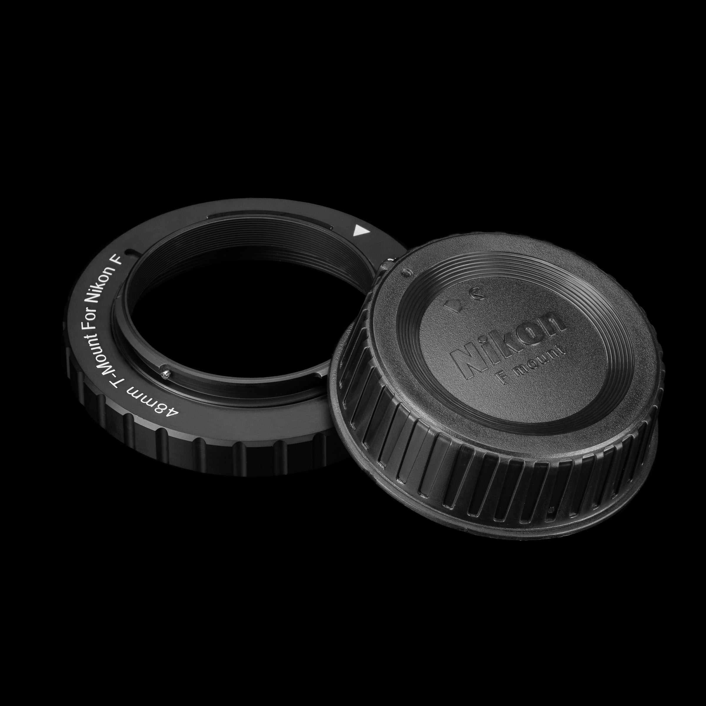 William Optics M48 T-Mount for Nikon F DSLR camera adapter rear view