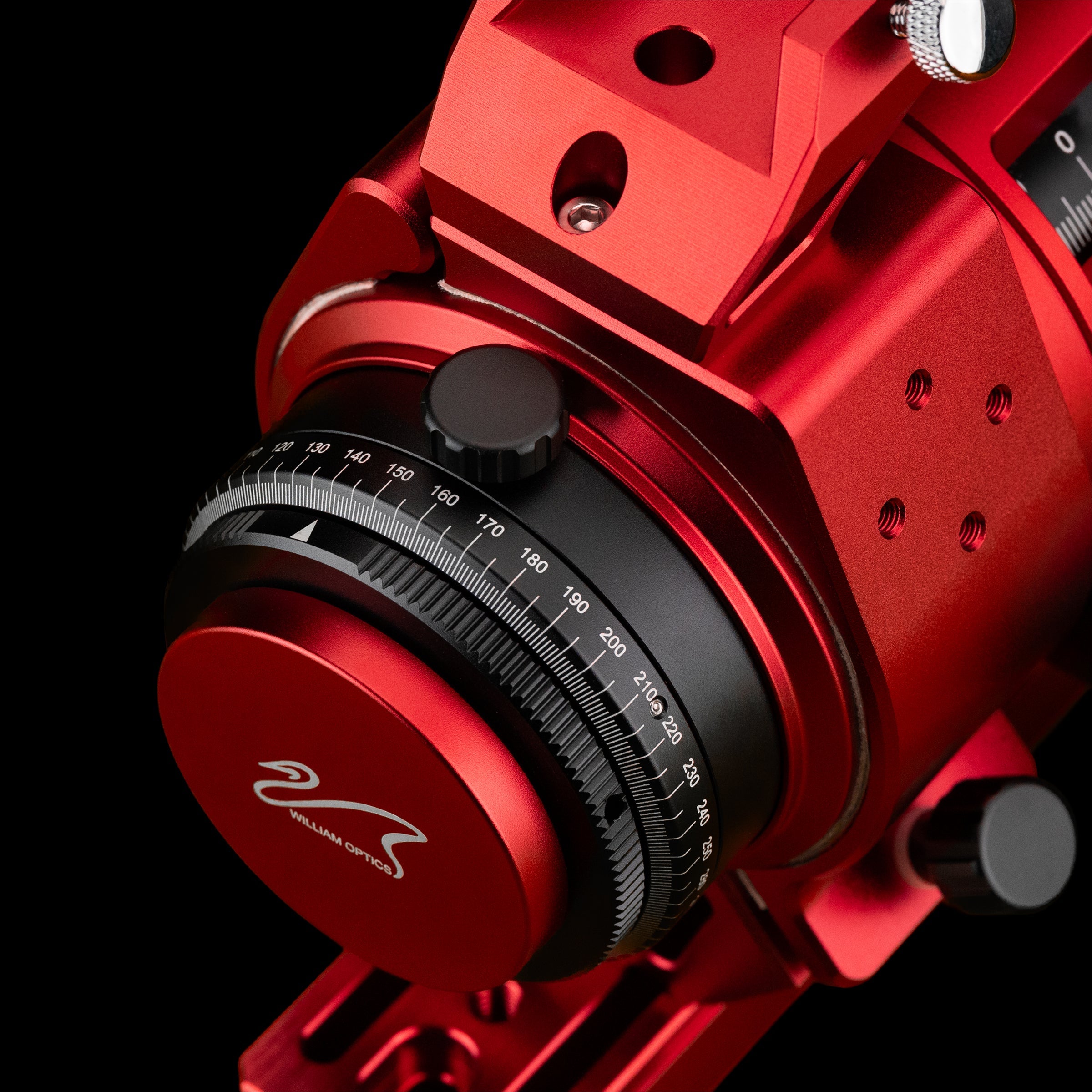 William Optics MiniCat 51 WIFD imaging telescope hardware detail