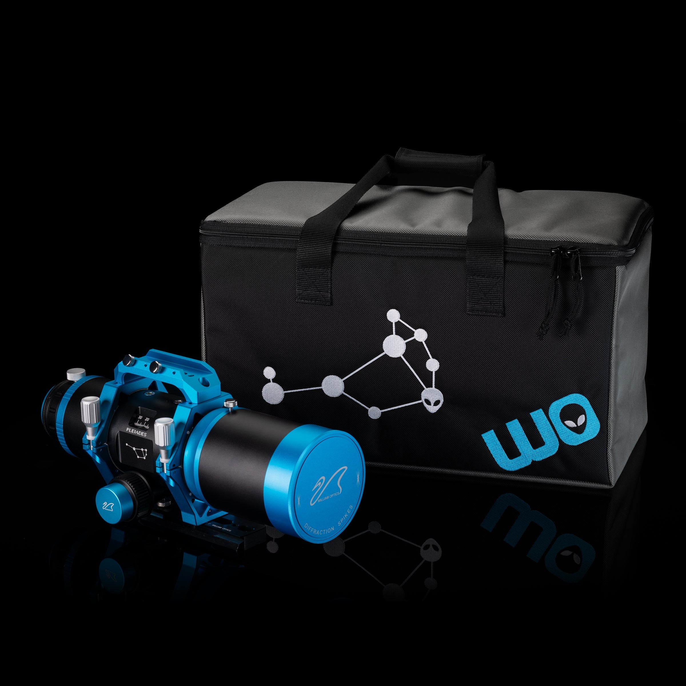 William Optics Pleiades 68 compact WIFD imaging astrograph perspective view