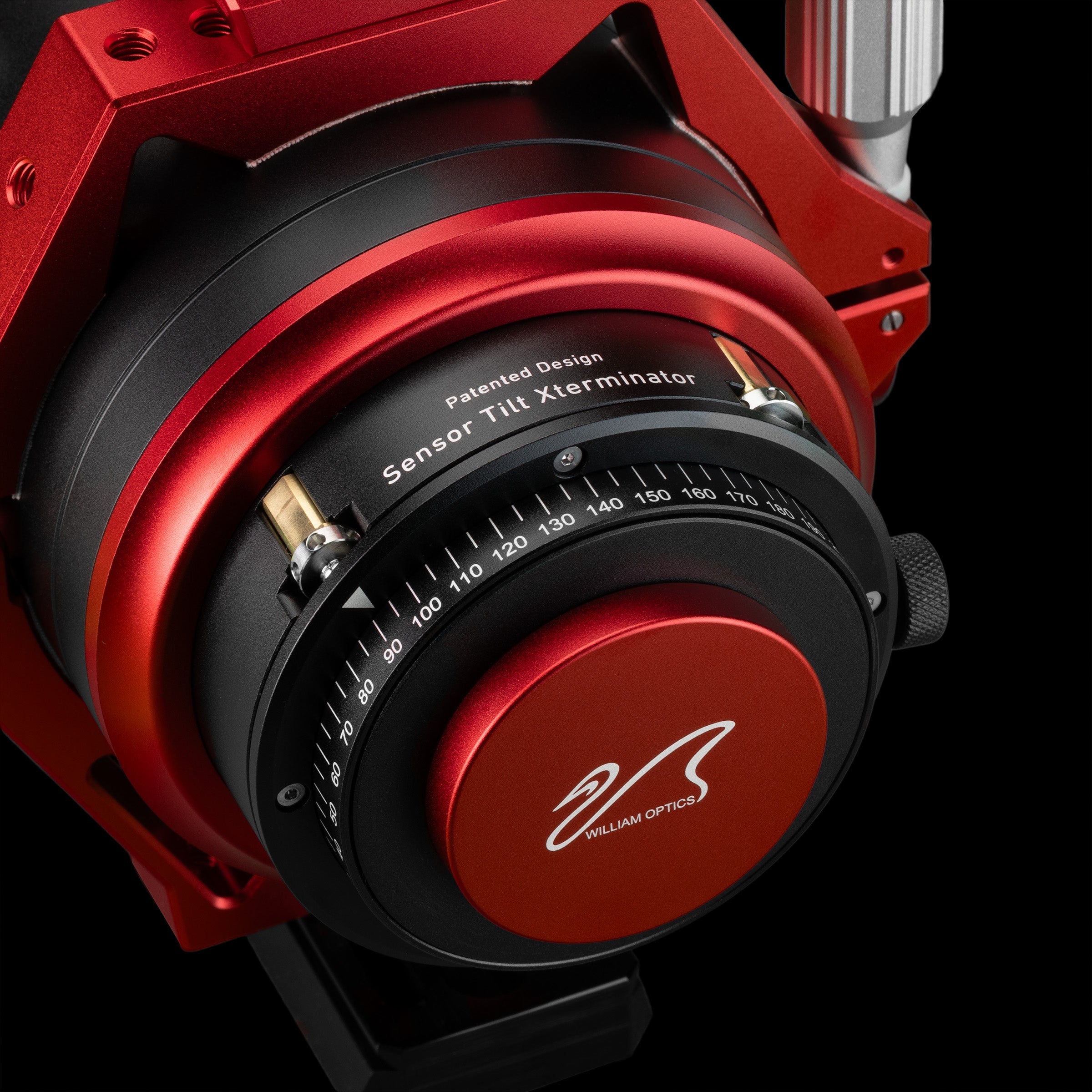 William Optics Ultra-Cat 76 detail view of WIFD focuser and imaging hardware