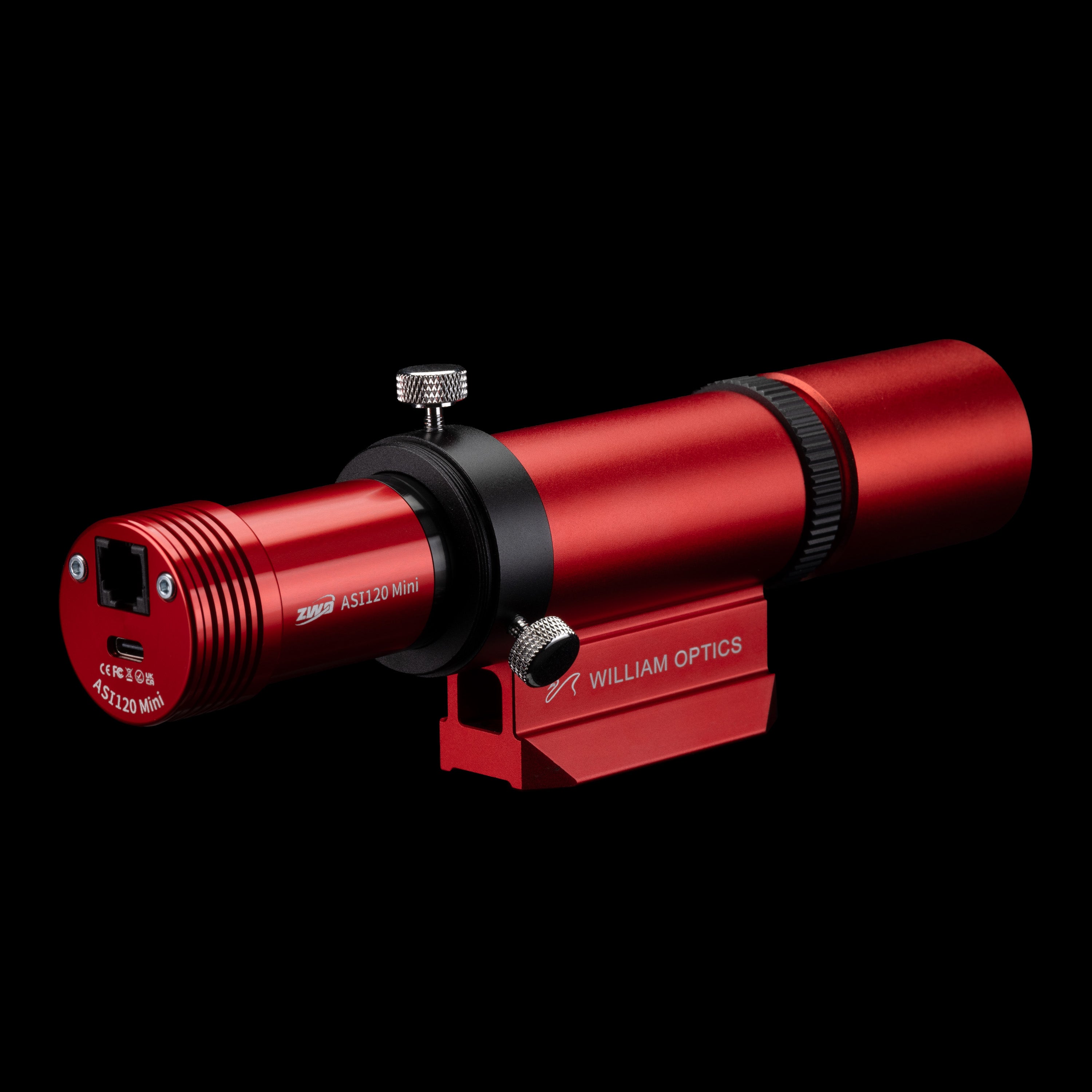 William Optics UniGuide 32mm with ZWO ASI Mini guide camera example